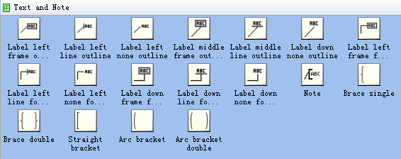 text and note