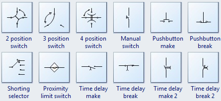 Standard Circuit Symbols For Circuit Schematic Diagrams