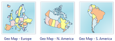Geo Map Software - Europe, America