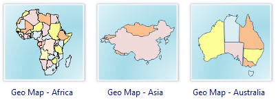 Geo Map Software - Africa, Asia, Australia