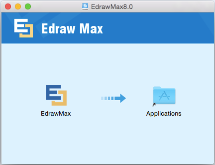 Перетащить иконку Edraw
