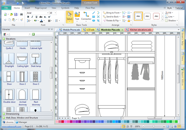  Edraw is the most superior software to design cabinets: Try it FREE