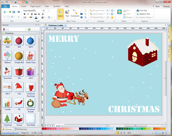Easy to Use Christmas Card Maker and Editor