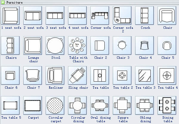 clip art floor plan symbols - photo #41