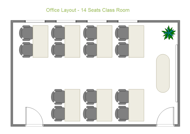 14 Seats Class Room