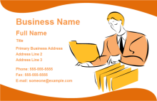 Rose Center Business Card