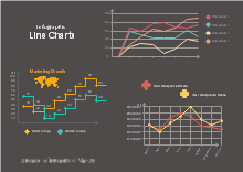 Infographic Line Charts