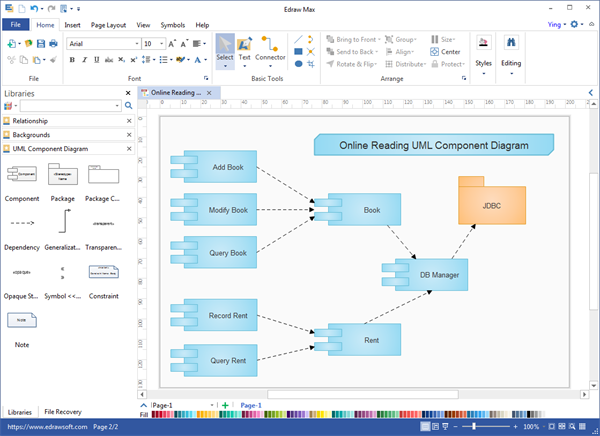 UML Diagram Maker 8