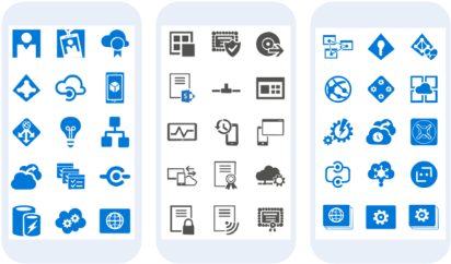 Símbolos del diagrama azure