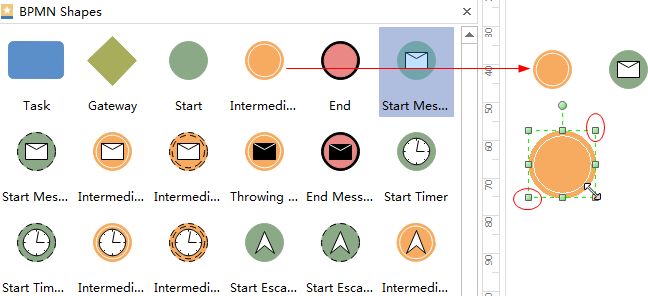 Add BPMN Diagram Shapes