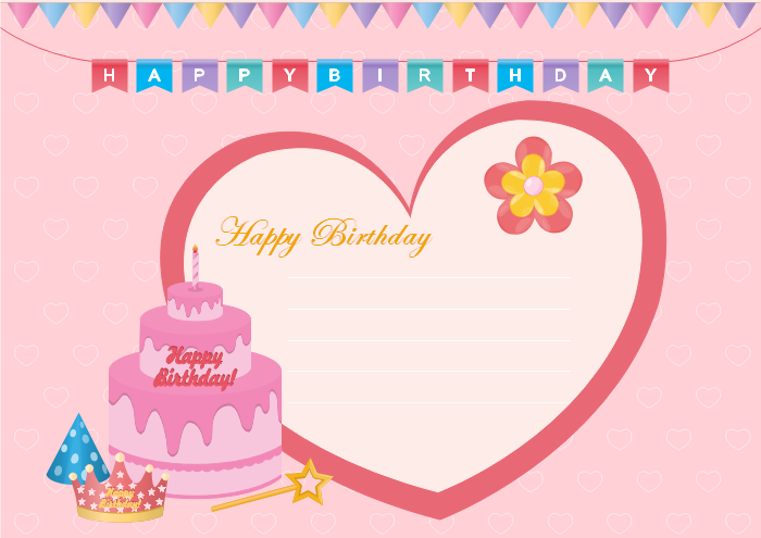 free birthday cards templates downloads