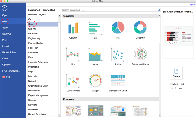 Software de gráficos y tablas para Mac