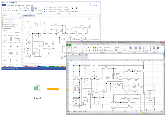 Create Circuit Diagram For Excel