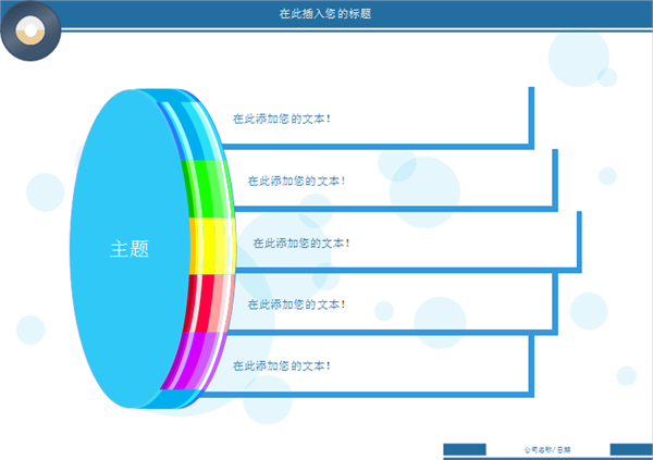 图表模板 - 思维导图