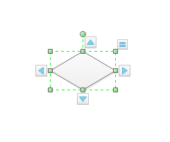 为流程图自动添加图形