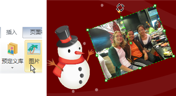 Christmas Card Picture Insert