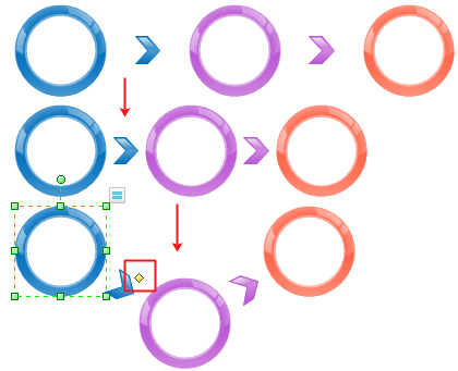 Circular Process Shape