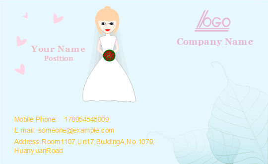 Business Card Example