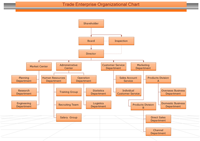 贸易企业组织结构图