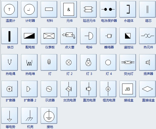 扩展电路图符号