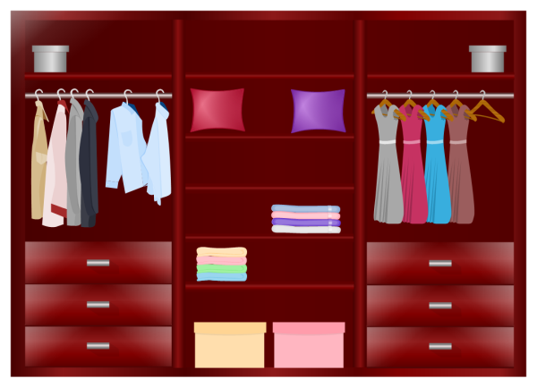 Free Printable Wardrobe Design Floor Plan Template