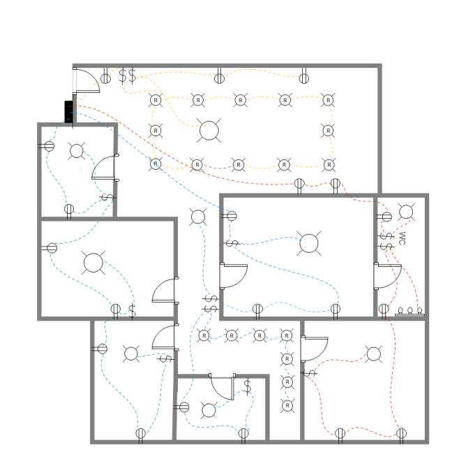 Unterverteilung Schaltplan Zeichnen - Wiring Diagram