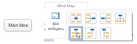 Layout-Stil in Baumdarstellung ändern