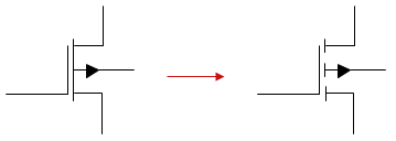 MOSFET Erschöpfung