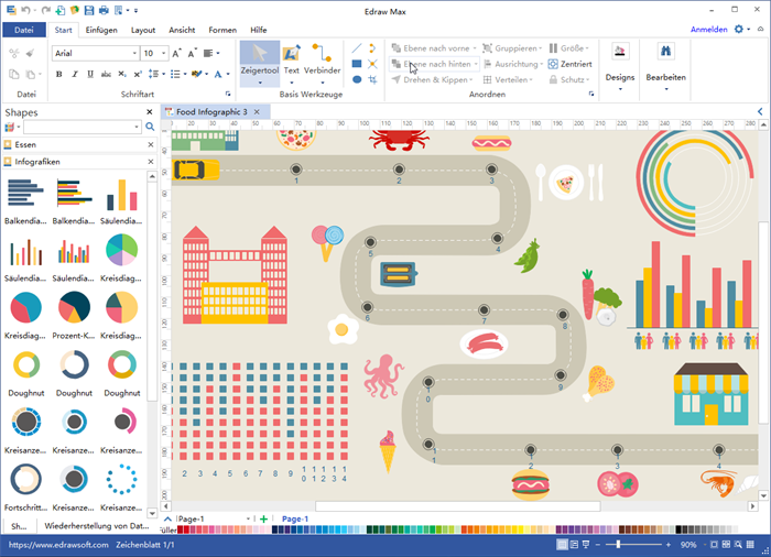 Infografik Programm Schone Infografiken Zeichnen