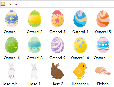 Ostern Symbole
