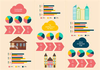 Data-Driven Infografiken Vorlage