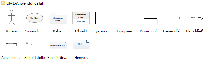 UML Diagramme erstellen - UML Diagramm Symbole