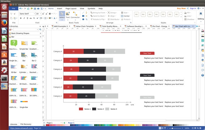 Bar Chart Software for Linux