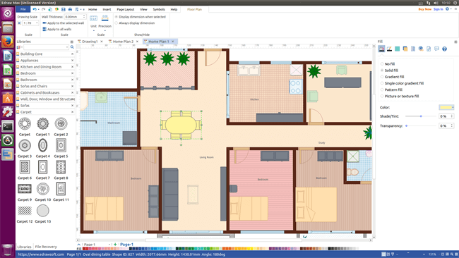 Grundriss Software Linux