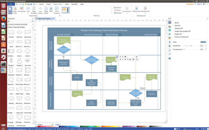 Smart Flussdiagramm Software Fur Linux Leicht Zu Bedientes Programm