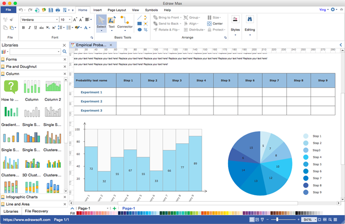 All the features you need to create visualizations for your articles, reports or publications.