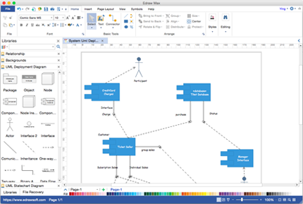 uml diagramm für mac