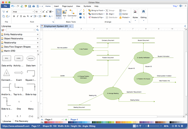 ER Diagram Visio Alternative