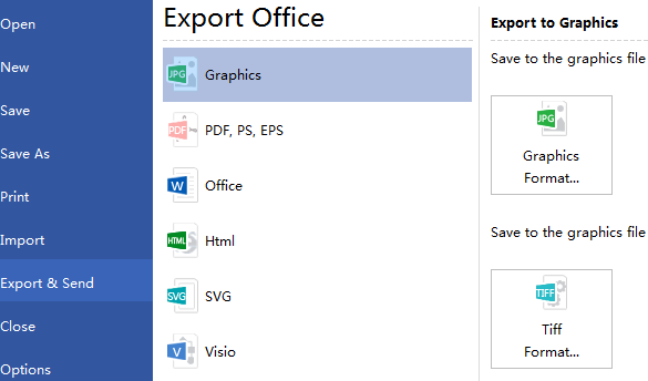 export your files