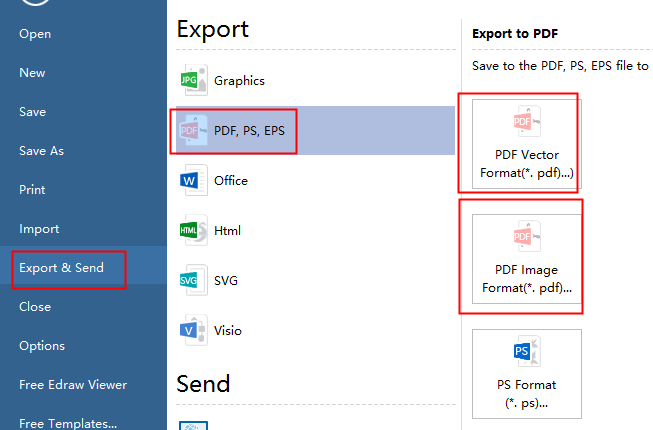 Export Evacuation Plan to PDF