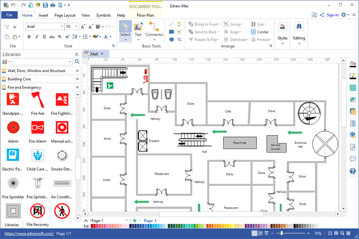 Create Evacuation Plan for PDF Files