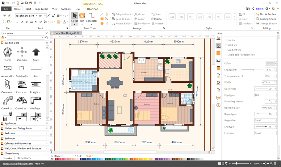 Layout Planning Chart