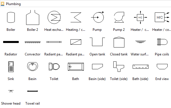 Plumbing Symbols