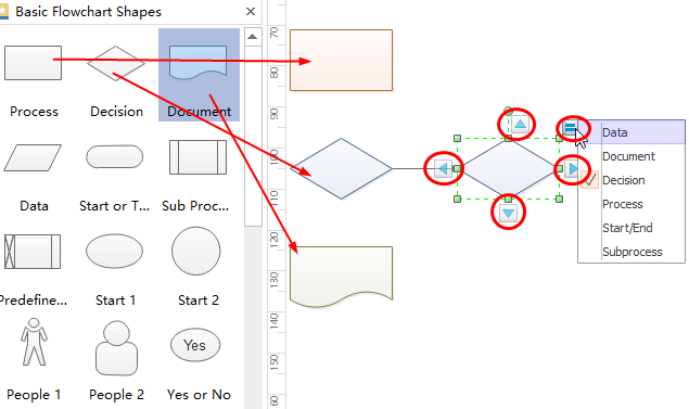 Add Flowchart Symbols