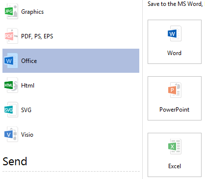 Export flowchart to PPT