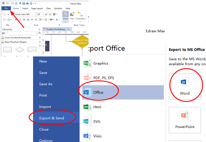 Exporter un Organigramme vers Word