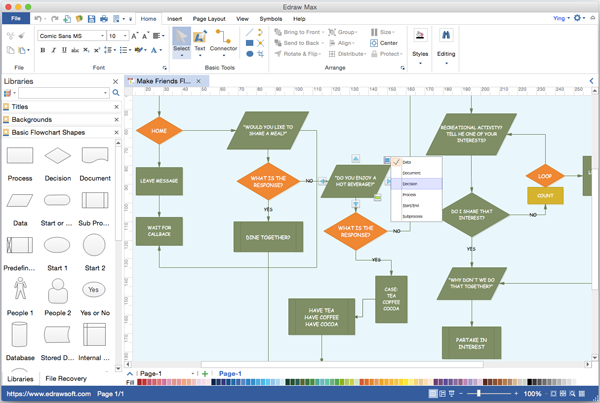 Microsoft Program To Make Flow Charts