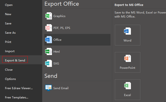 Export file