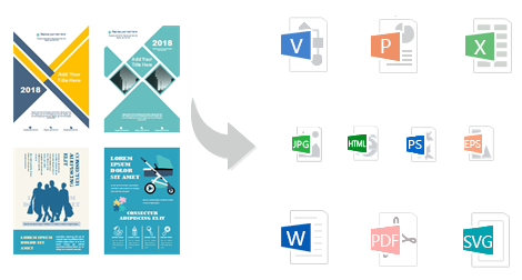 exporter et  partager les conceptions graphiques