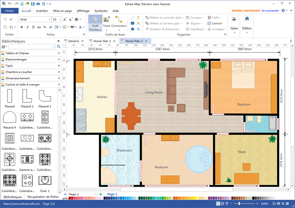 logiciel de plan de maison